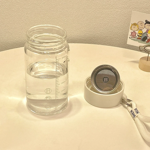 Стеклянный высококачественный портативный чай со шкалой, чайная чашка, 2022