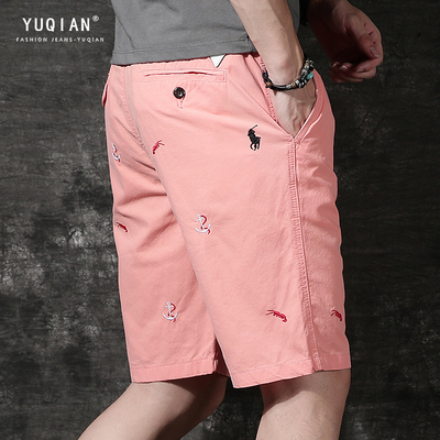 高级感工装短裤宽松复古五分休闲