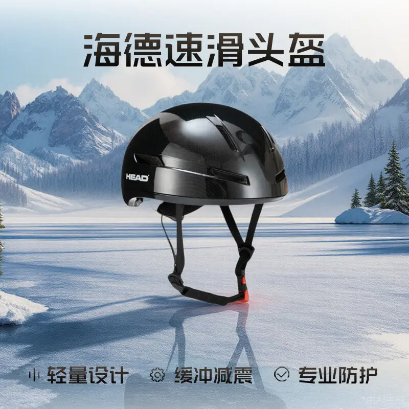 滑冰速滑头盔竞技海德专业比赛