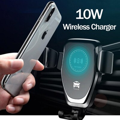For Motorola Edge+ Car Wireless Charger For iPhone SE 2020