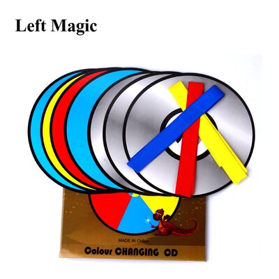 Color Changing Laser CD Magic Tricks Paper Bag Color Changi