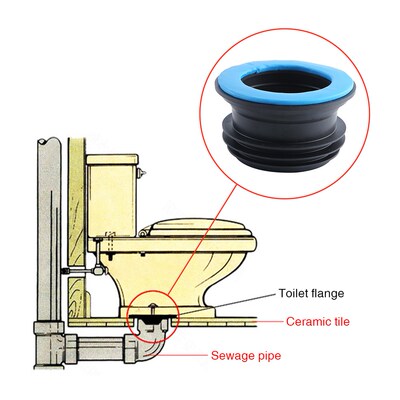 Thickened Sealing Ring Toilet Spill Deodorant Accessories F