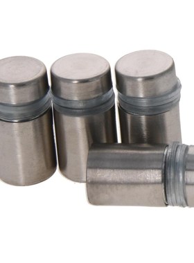 MroMax 2/4/8pcs New Stainless Steel Glass Advertising Nails