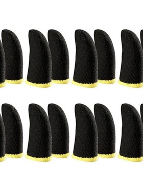 16 PCS 18 Pin Carbon Fiber Finger Sleeves For PUBG Mobile G