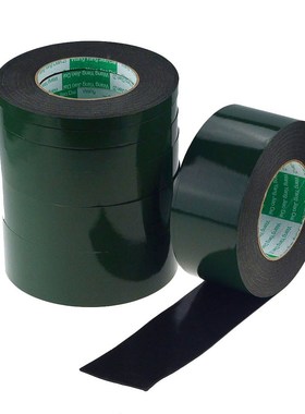 10M 5mm 25mm Double Sided Tape Strong Adhesive Black Foam Ta