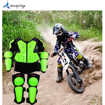 Youth Children Motocross Body Protective gear Vest armor ATV