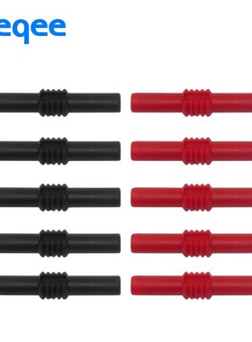 Cleqee P7023 10pcs 4mm banana socket female adapter extensio