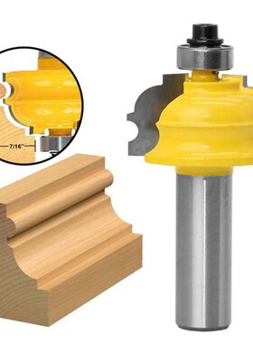 1/2in Shank Milling Cutter Router Bit Shank Trimmer Woodwork