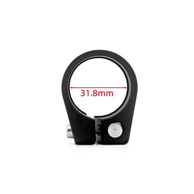 28.6/31.8/34.9mm Aluminum Tube Clamp MTB Bike Seatpost Clamp