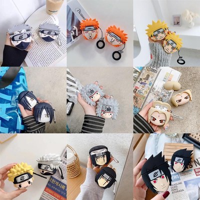 For AirPods Pro 2 1 Case 3D Cartoon NARUTO Protective Silic