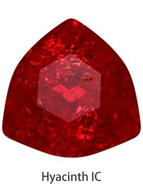 Ice Red Diamond Trilliant K9 Strass Crystal Glass Rhinestone