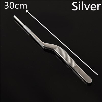 14/16/20/23/26/30cm Kitchen Cooking  Tweezers Stainless Stee