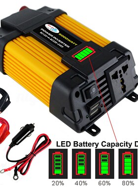Peak 4000/6000W Solar Car Power Inverter Voltage transformer