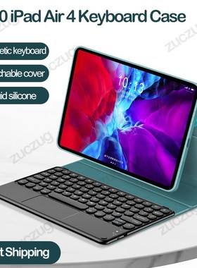 Magnetic Keyboard Case for 2020 iPad Air 4 10.9 Case with K