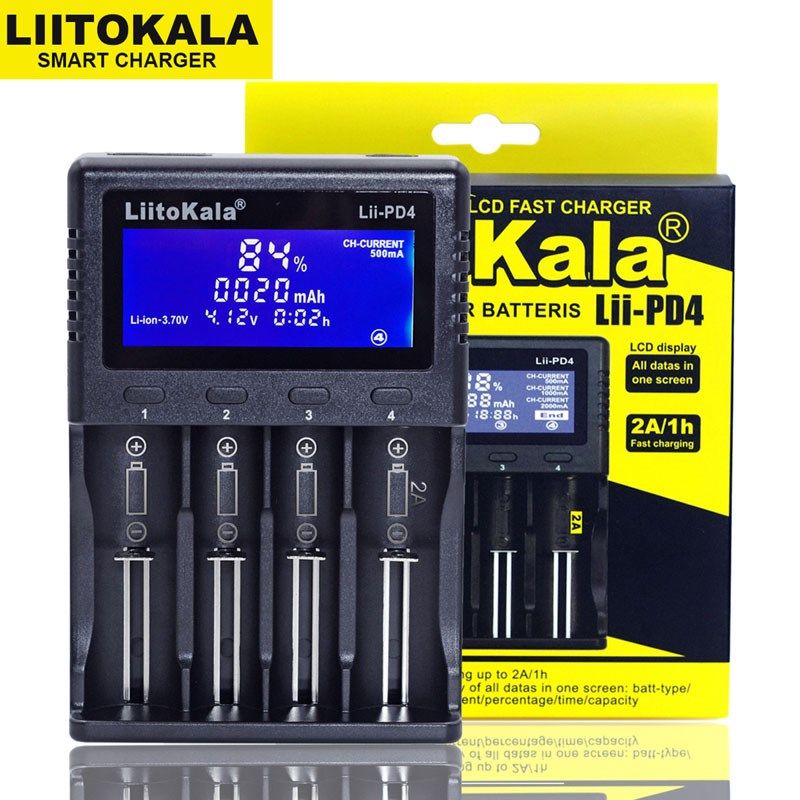 Lii-PD4 Lii-PL4 S1 battery Charger for 18650 26650 21700 183