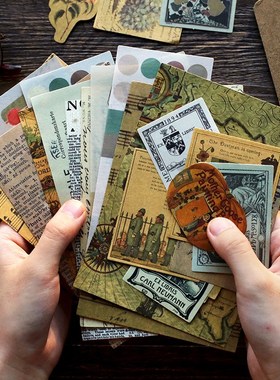 40 pcs Renaissance Series Journal Decorative Stickers Scrapb