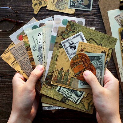 40 pcs Renaissance Series Journal Decorative Stickers Scrapb