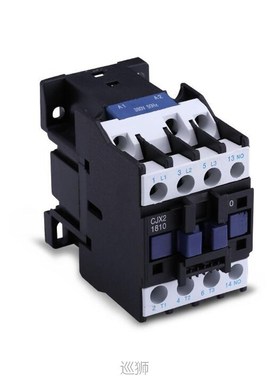 LC1D AC Contactor CJX2-1810 18A NO 3-Phase DIN Rail Mount El