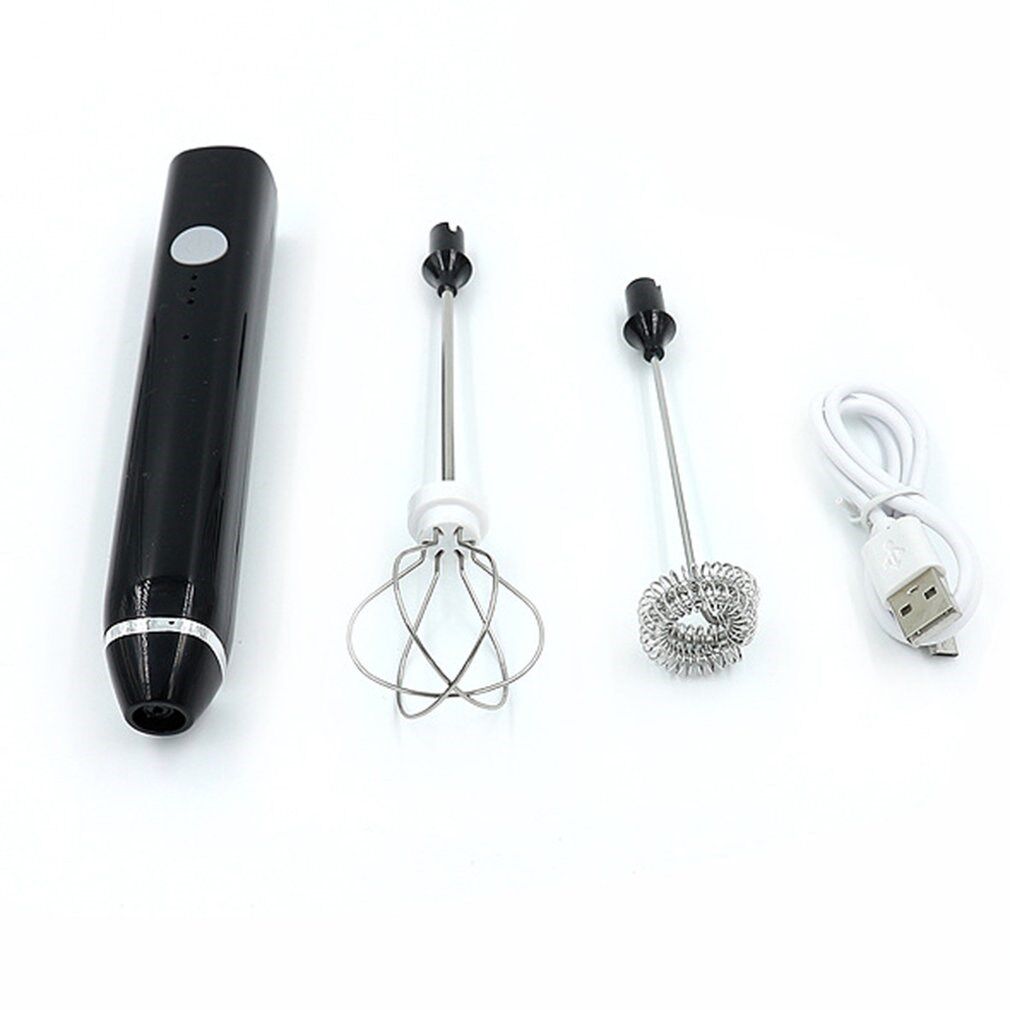 Rechargeable Electric Milk Frother Three in one 3 speed Adj