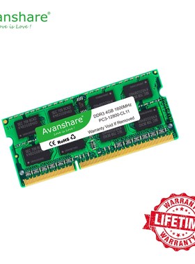 Memory ddr3 8gb for Laptop 1600MHz Sodimm Macbook Ram ddr3l