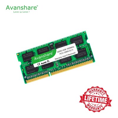 Memory ddr3 8gb for Laptop 1600MHz Sodimm Macbook Ram ddr3l