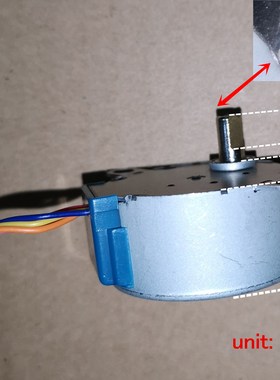 35BYJ46 stepper motor Step DC12V deceleration permanent magn