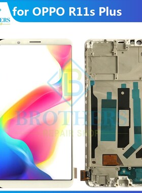 for OPPO R11S Plus LCD Screen LCD Display with Frame for R11
