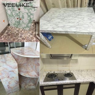 PVC Marble Waterproof Contact Paper Vinyl Self Adhesive Wall