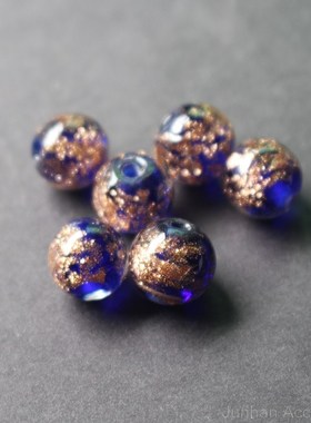 10pcs/lot 10mm Lampwork Glass Beads  Glass Boutique beads Ro