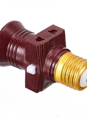 110-250V E27 Screw Bulb Holder Convert To With Switch Lamp S