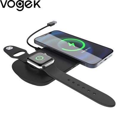 Vogek QI Wireless Charger for iPhone 12 11 X XS XR Airpods