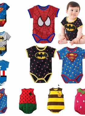 2019 Summer Baby Girl Clothes Cartoon Baby Boy Rompers supe