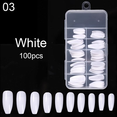 False Nail Tips Color Card Practice Display Tools Transparen