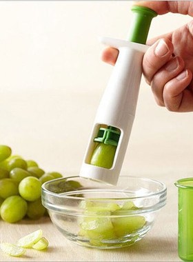 *Fruit Divider Grape Tomatoes Splitter Cherry Food Cutting T