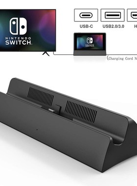 Vogek Portable Dock Station for Nintendo Switch with Type C