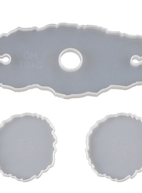 Shiny Round Silicone Molds Epoxy Resin Molds Coaster DIY Coa