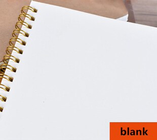 Dotted Journal A5 B5 Kraft Paper Drawing Notebook Grid Blank