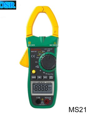 MASTECH MS2138 Digital 1000A AC DC Clamp Meter Multimeter El