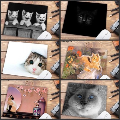 Big Promotion Rubber Small Size Gaming Mouse Pad Cute Cat  A