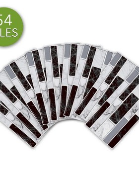 3D Wall Tiles Peel and  Self Adhesive Removable ers for Kitc