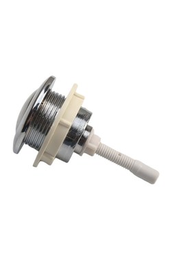Water Saving  Toilet Button Rod Closestool Round Push Switc