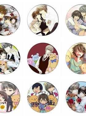 Junjou Romantica Cosplay Badges Takahashi Misaki Brooch Ico