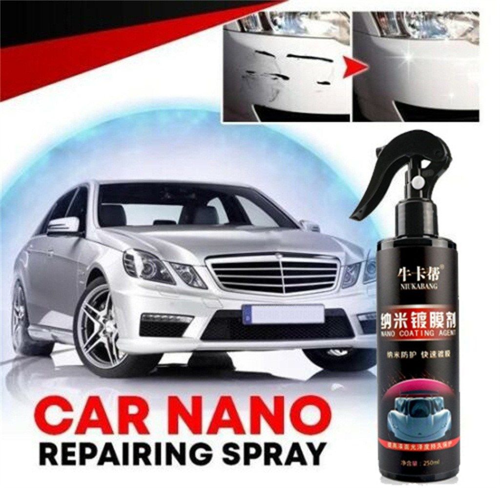 Car Nano Repairing Spray Liquid Ceramic Coat Hydrophobic Gla