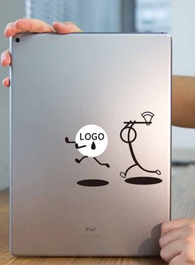 Humor Matchstick Men Laptop Sticker for Apple iPad Decal Ai