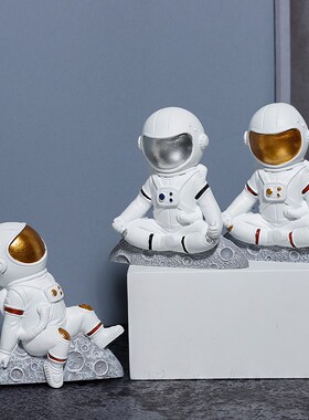 MODERN RESIN ASTRONAUT 3D THREE DIMENSIONAL SWITCH STICKER
