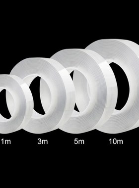 1/10M Double Sided Tape Nano Transparent No Trace Acrylic M