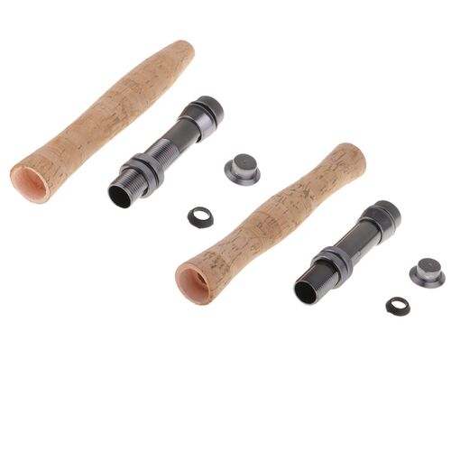 Cork Fly Fishing Rod Handle Grip with Reel Seat Fishing Rod