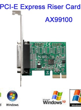 New High Quality Parallel Port DB25 25Pin pcie riser Card LP