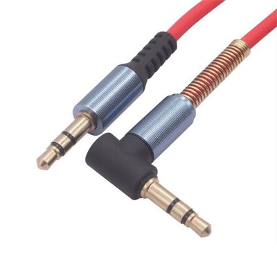 Optional Color Spiral 3.5mm Jack To Jack Audio Headphone Au