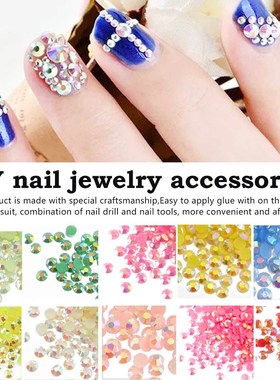 Nail Rhinestones 1000 pcs 3 mm Flatback Resin Rhinestones R